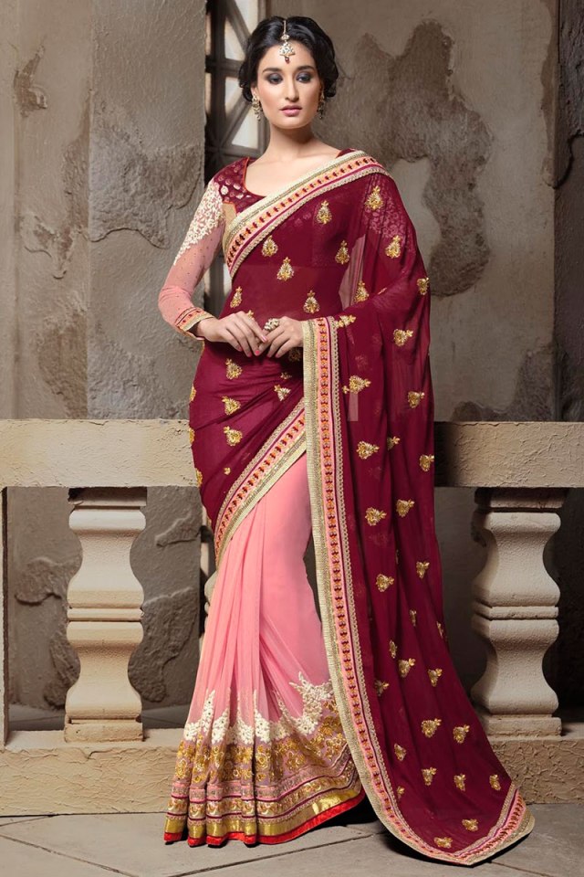 Beautiful Latest Party Wear Saree Collection Online Shopping In India | Online Women&#39;s Clothing ...